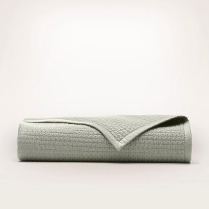 Signature Textured Stitch Quilt - Green - view 1