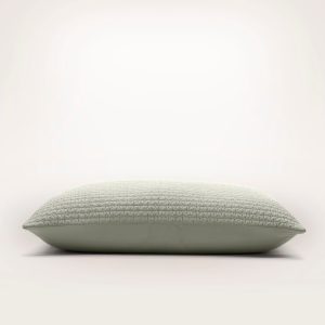 Signature Textured Stitch Quilted Sham - Green - view 1
