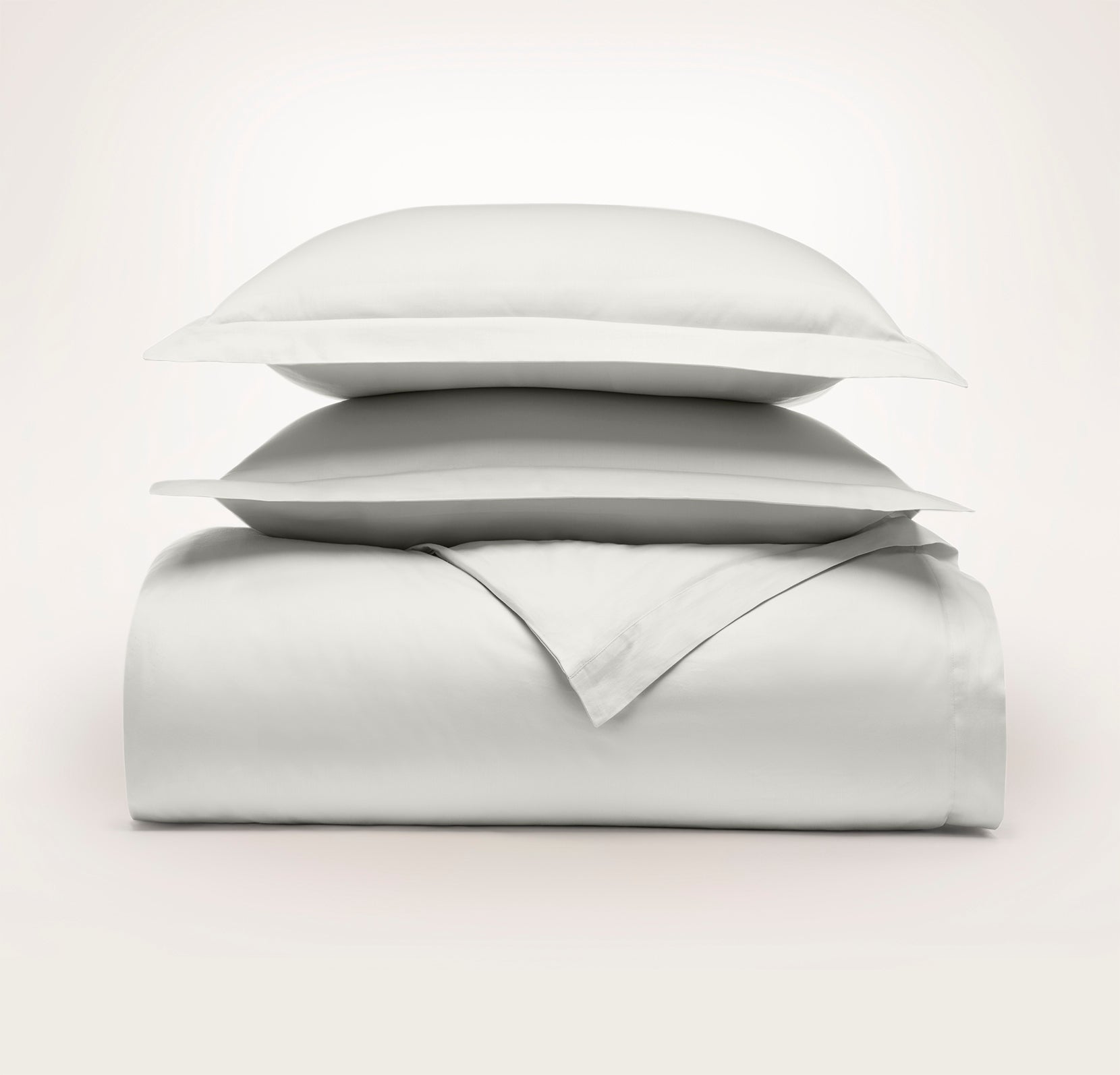 Percale Hemmed Duvet Set - view 1