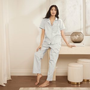 Signature Short Sleeve & Pants Pajama Set - view 1