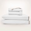 Percale Embellished Sheet Set - SALE - view 1