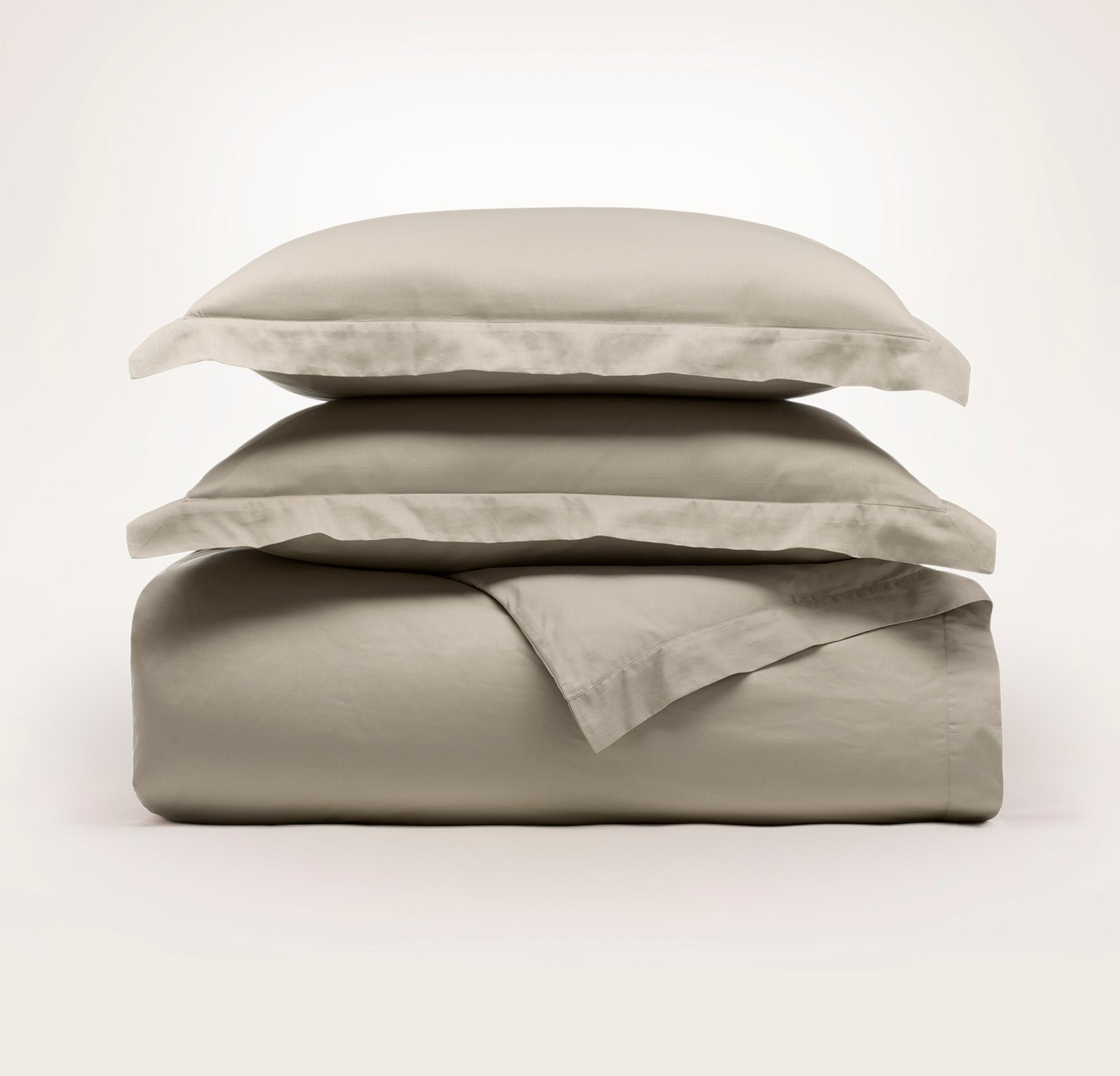Percale Hemmed Duvet Set - view 1