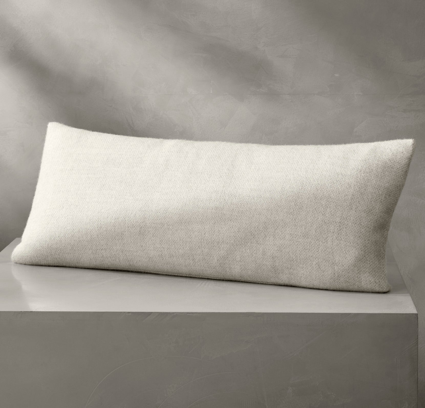 Alpaca Pin Check Pillow Cover - view 1
