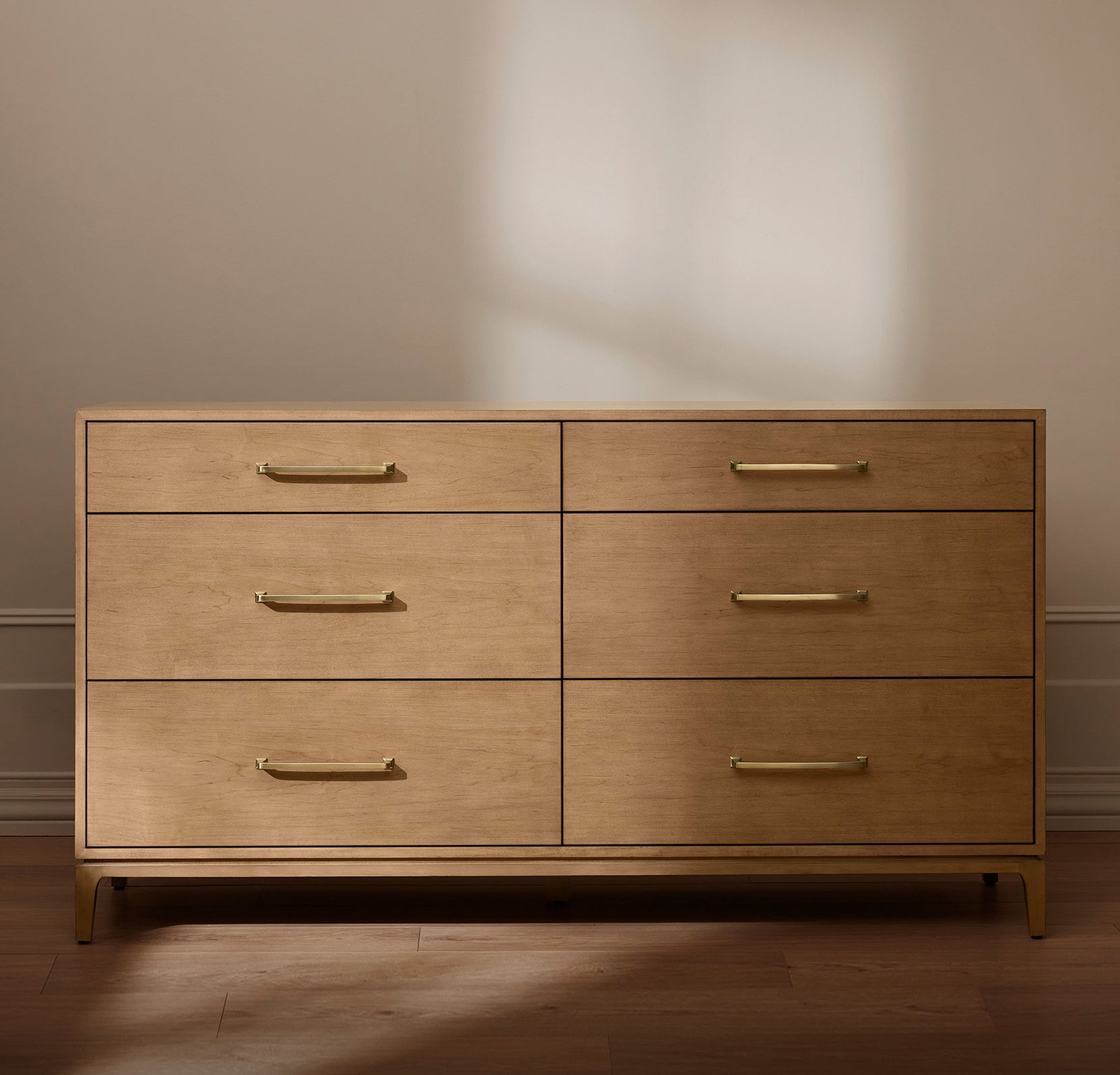 6-Drawer Wood Dresser - view 1