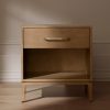 Single Drawer Wood Nightstand - view 1