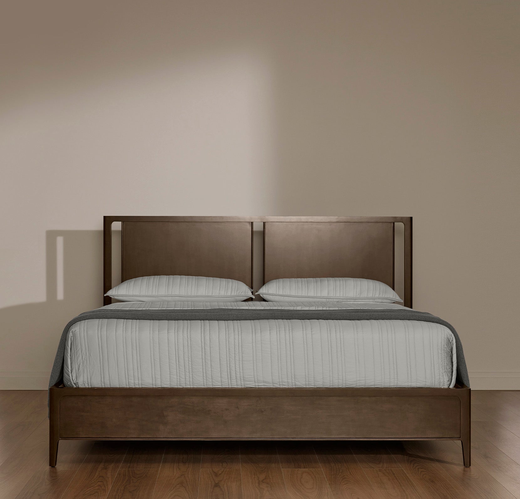 Wood Frame Bed - view 1