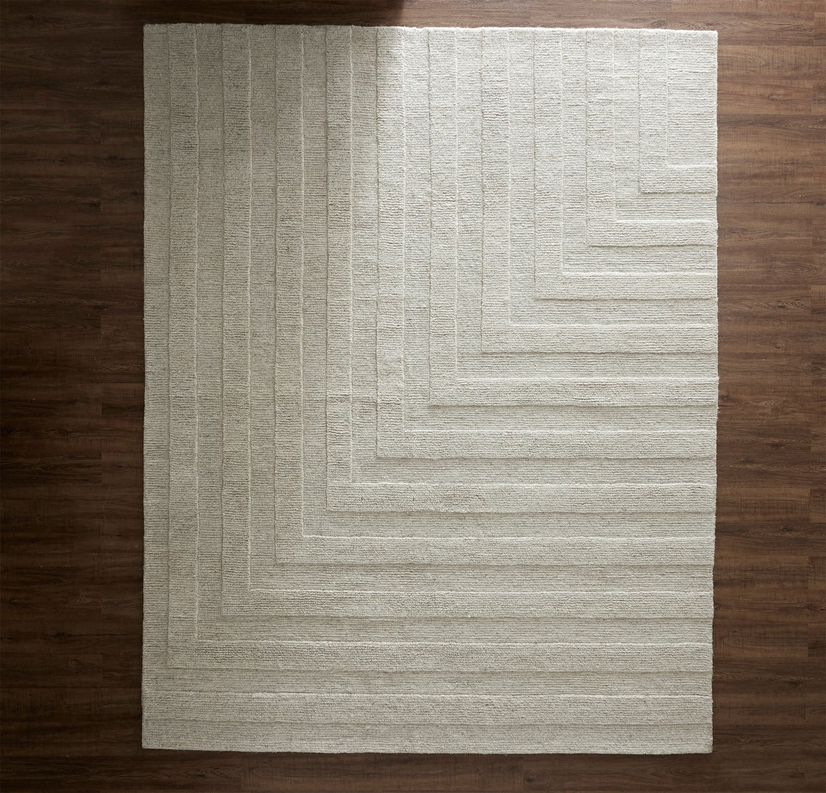 Modern Framed Rug - view 1