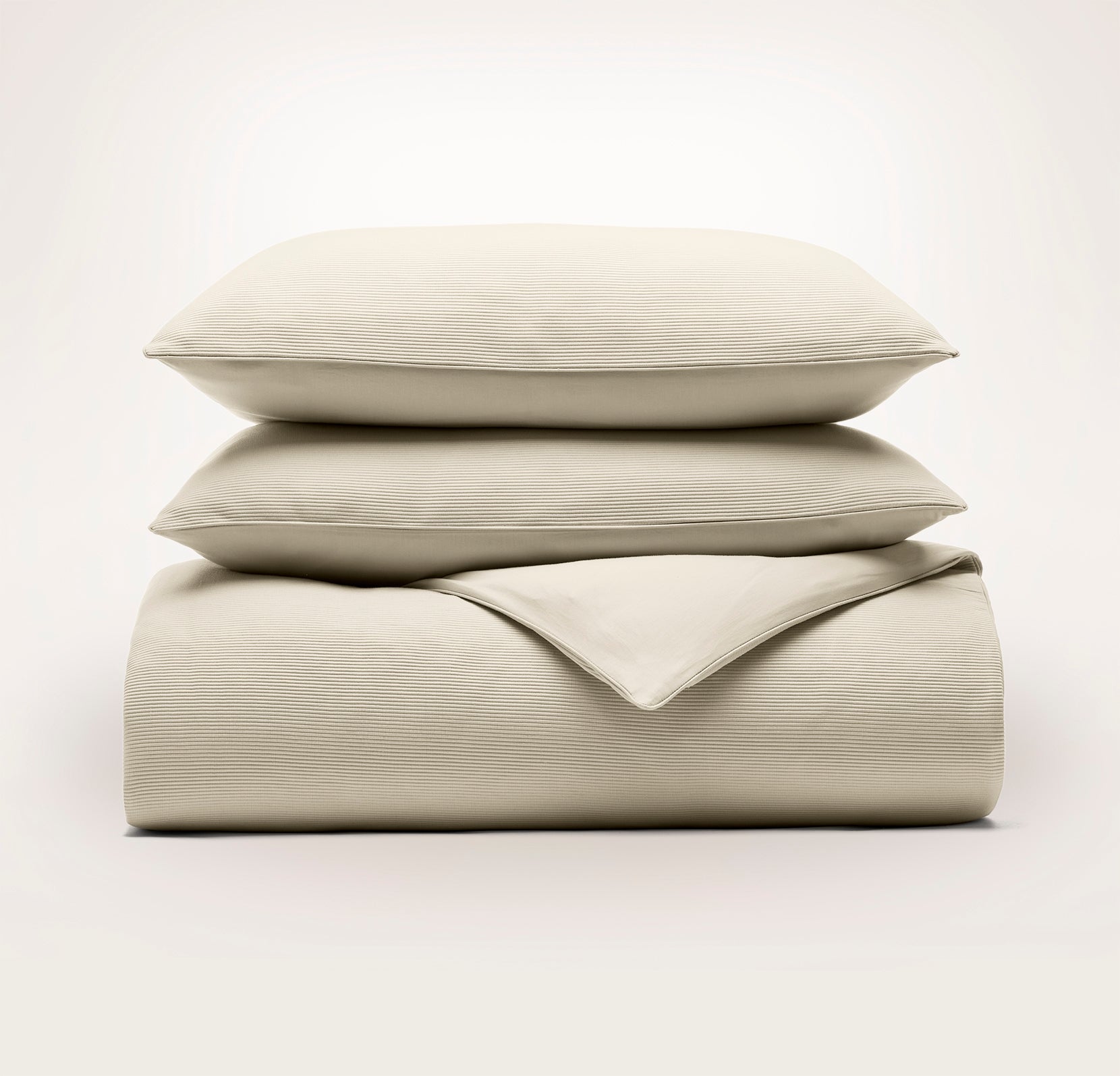 Ottoman Rib Duvet Set - view 1