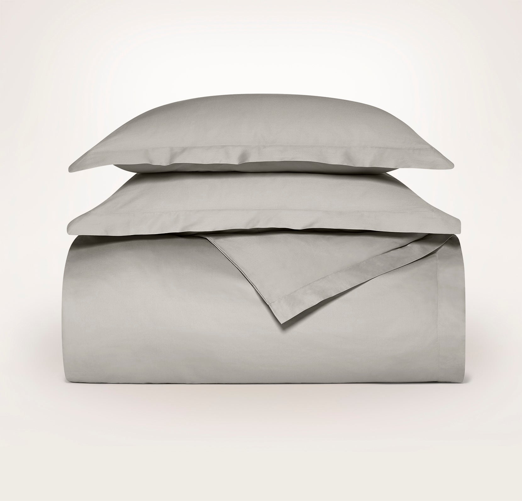 Percale Hemmed Duvet Set - view 1
