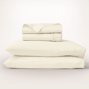 Signature Embellished Sheet Set - Neutral - view 1