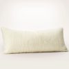The Vérité Throw Pillow Cover (Lumbar) - Neutral - view 1