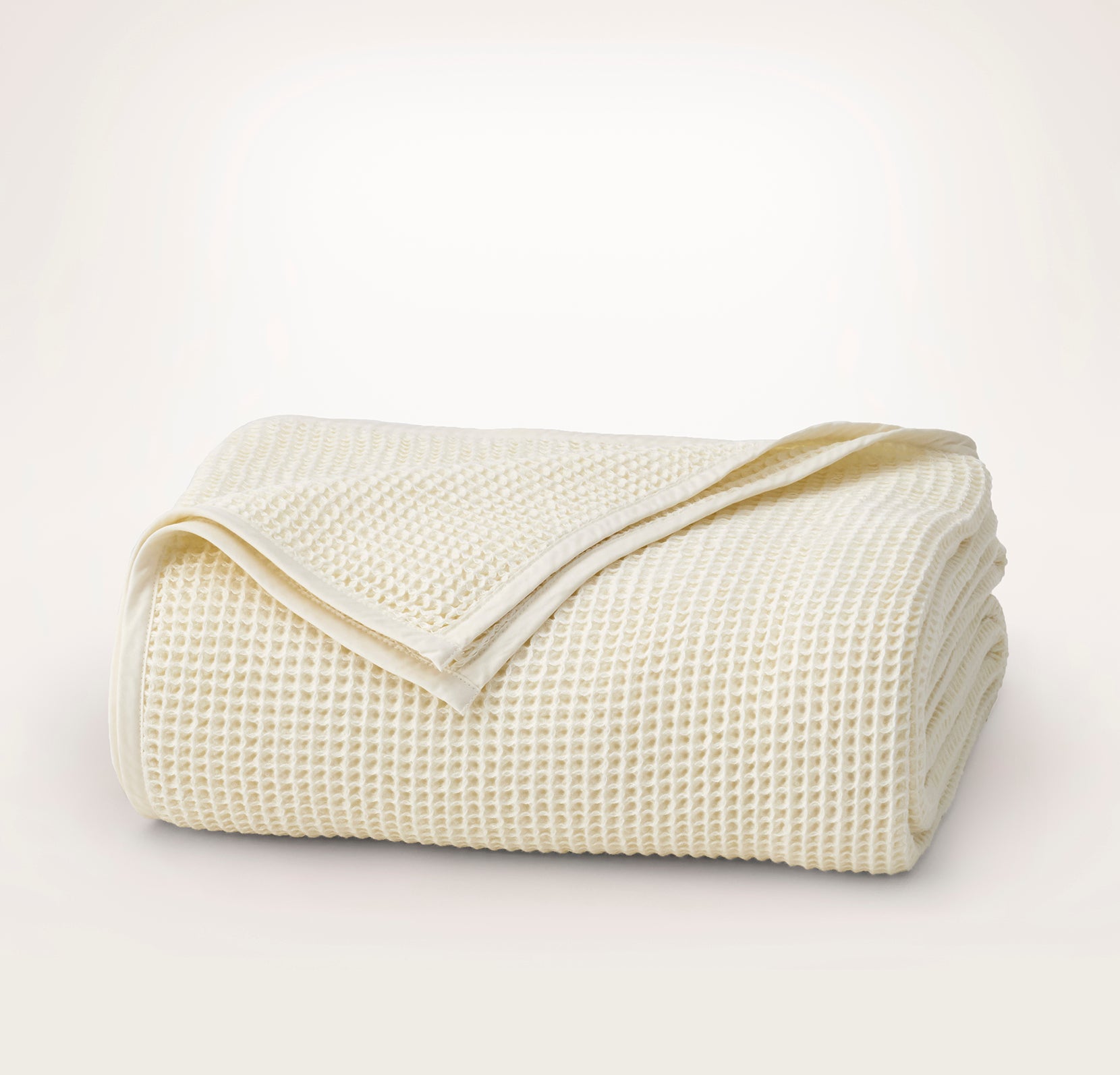 Waffle Bed Blanket - Neutral - view 1