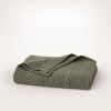 Aran Knit Throw Blanket - view 1