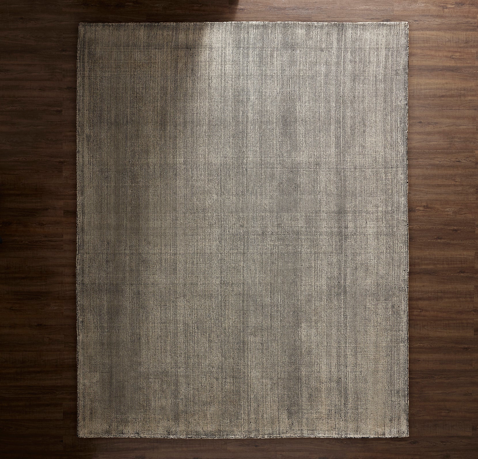Two-Tone Ribbed Rug - view 1