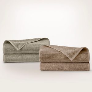 Turkish Ribbed Bath Towel Starter Bundle - view 1