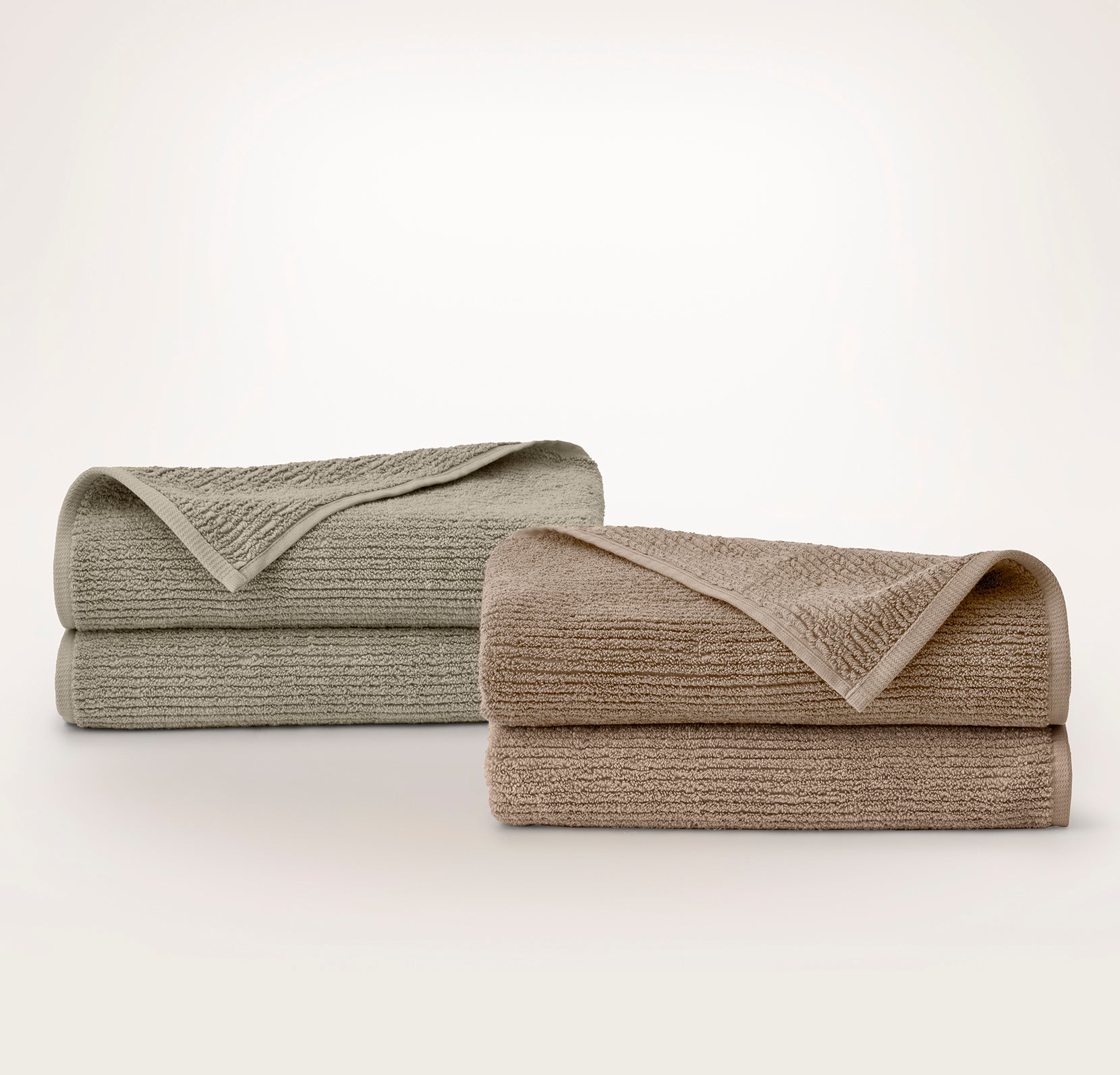 Turkish Ribbed Bath Towel Starter Bundle - view 1