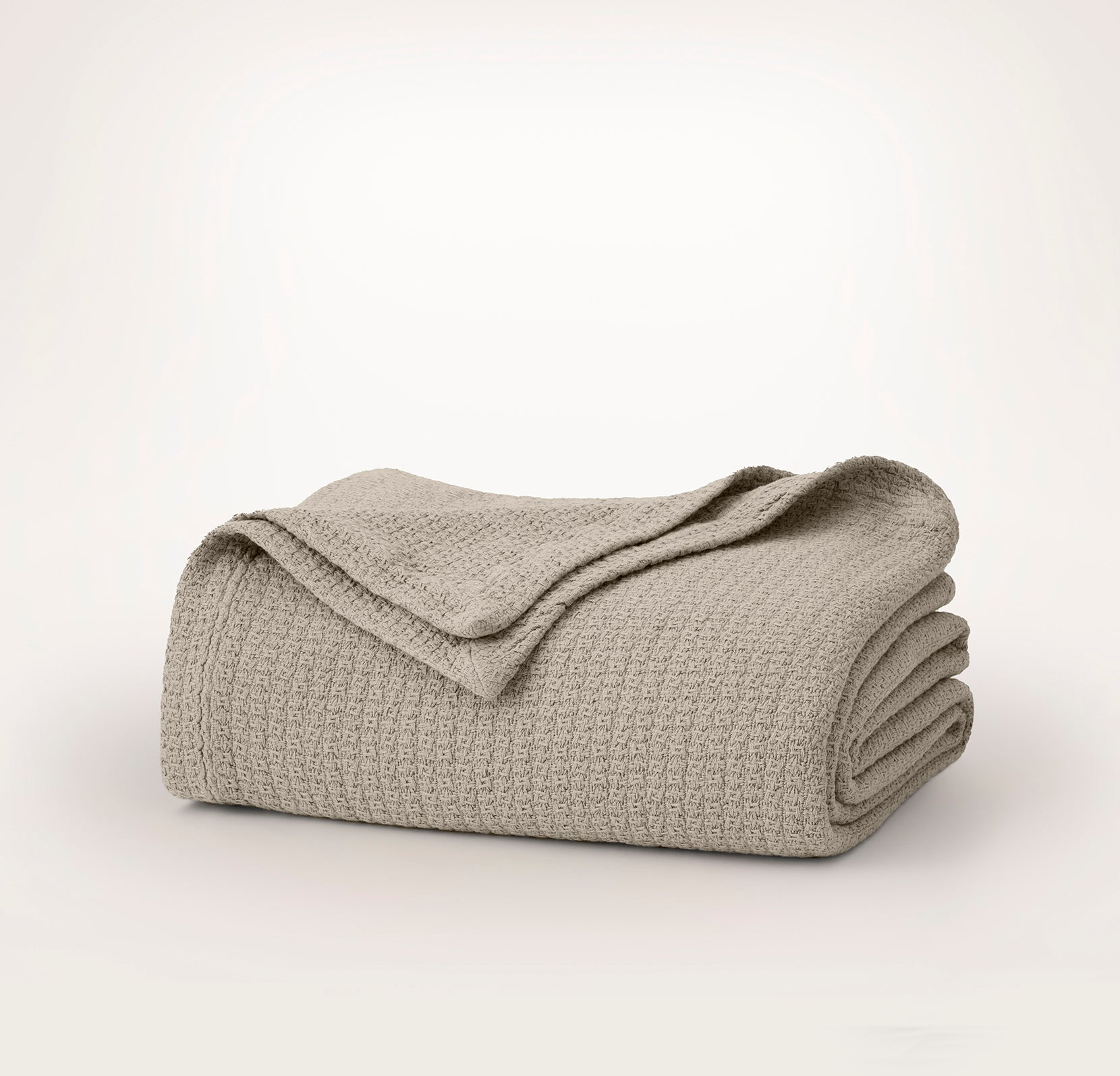 Modern Crochet Bed Blanket - Brown - view 1