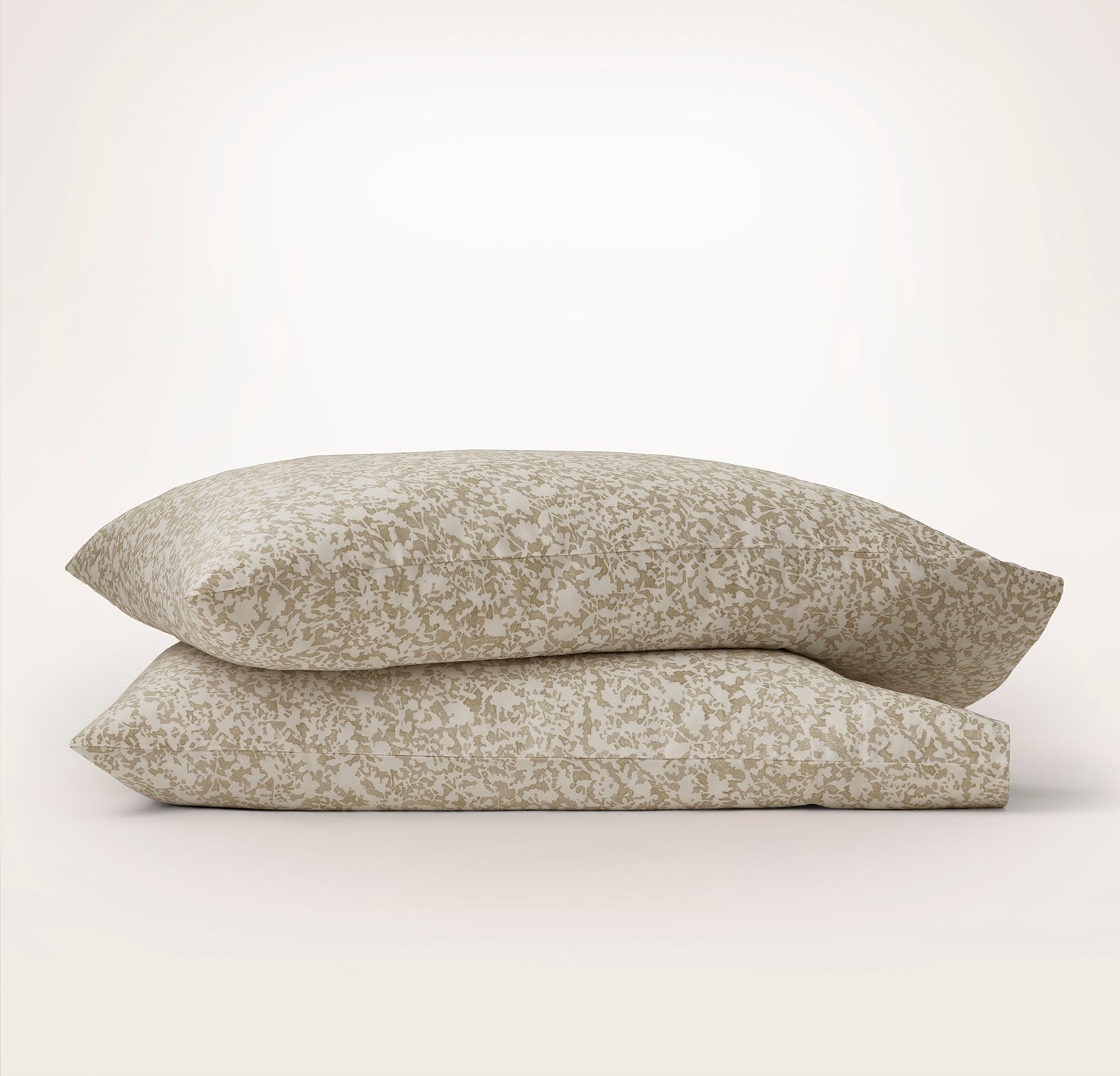 Signature Hemmed Pillowcase Set - Brown - view 1