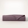 Signature Textured Stitch Quilt - Plum - view 1