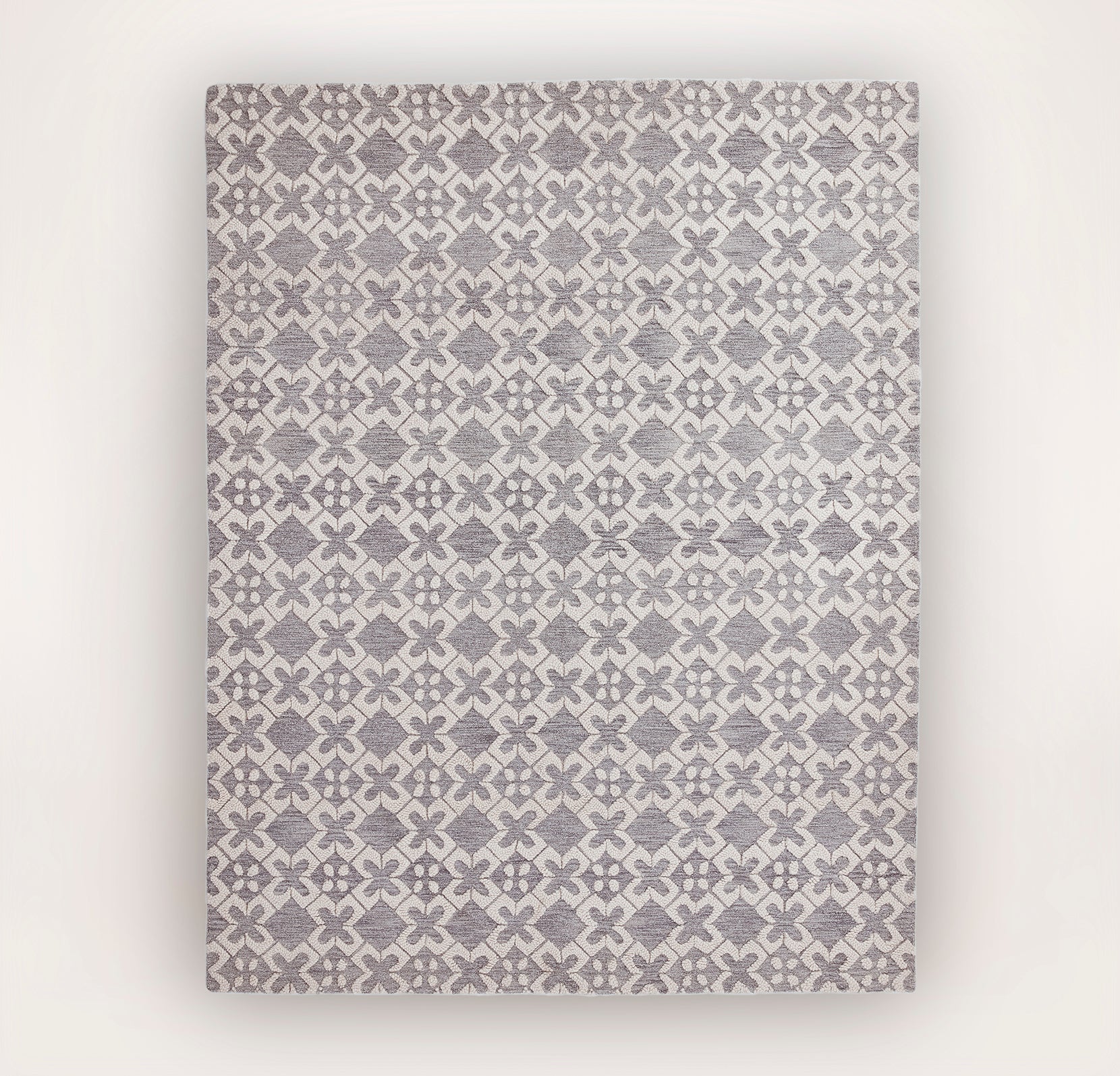 Cotton Tile Rug - view 1