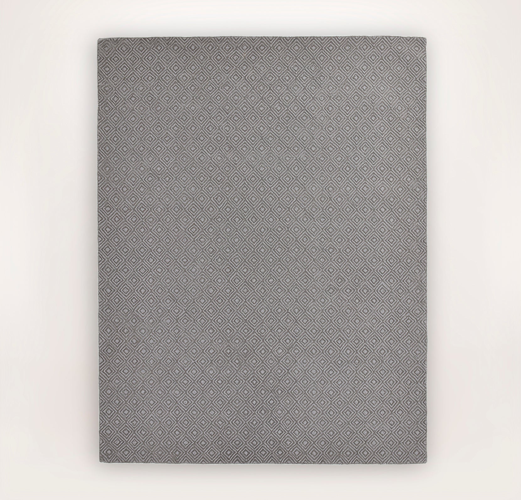 Sculpted Diamond Rug - view 1