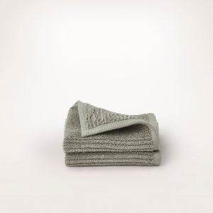 Turkish Ribbed Washcloths (Pair) - view 1
