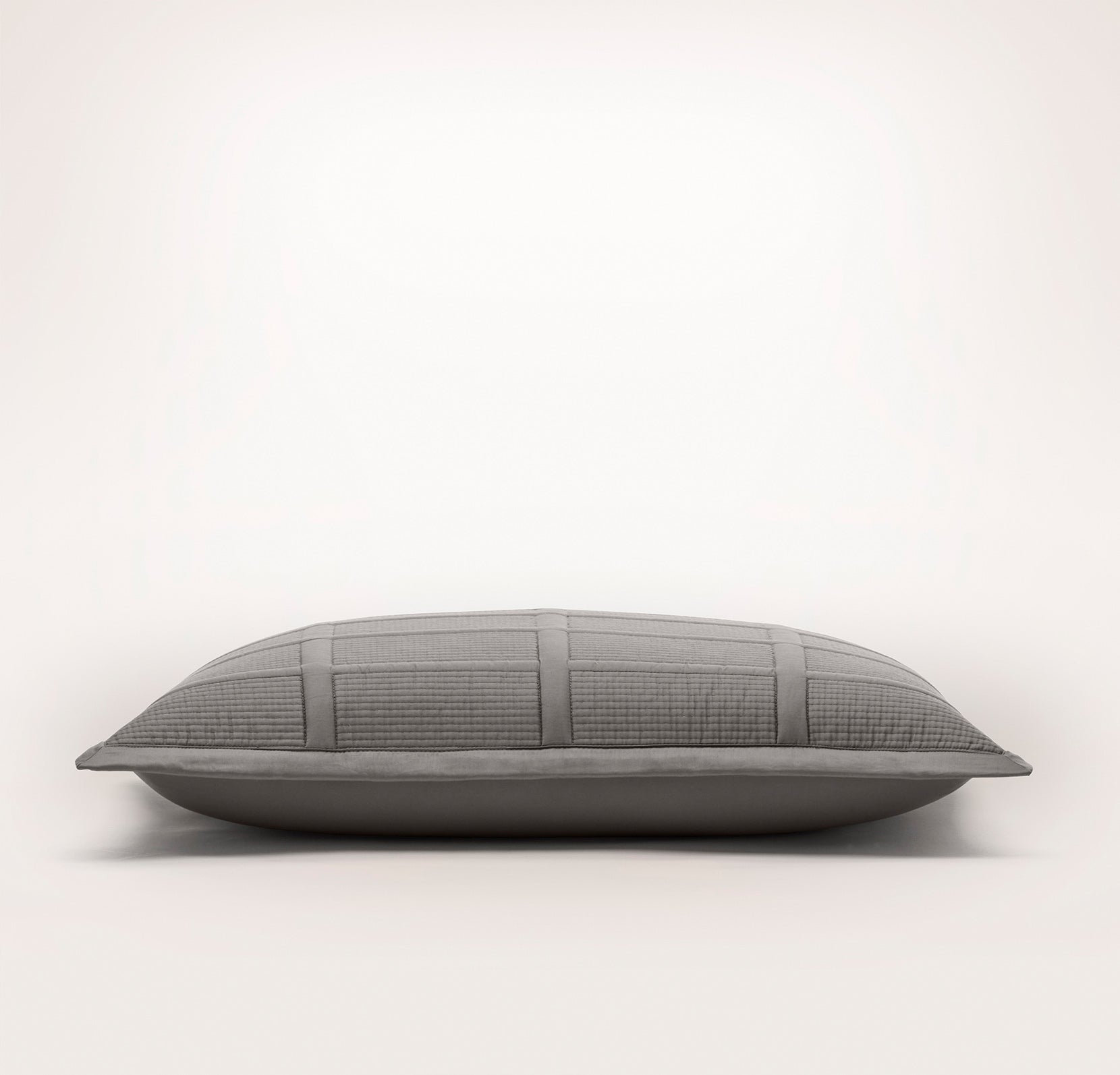 Signature Modern Grid Quilted Sham - view 1