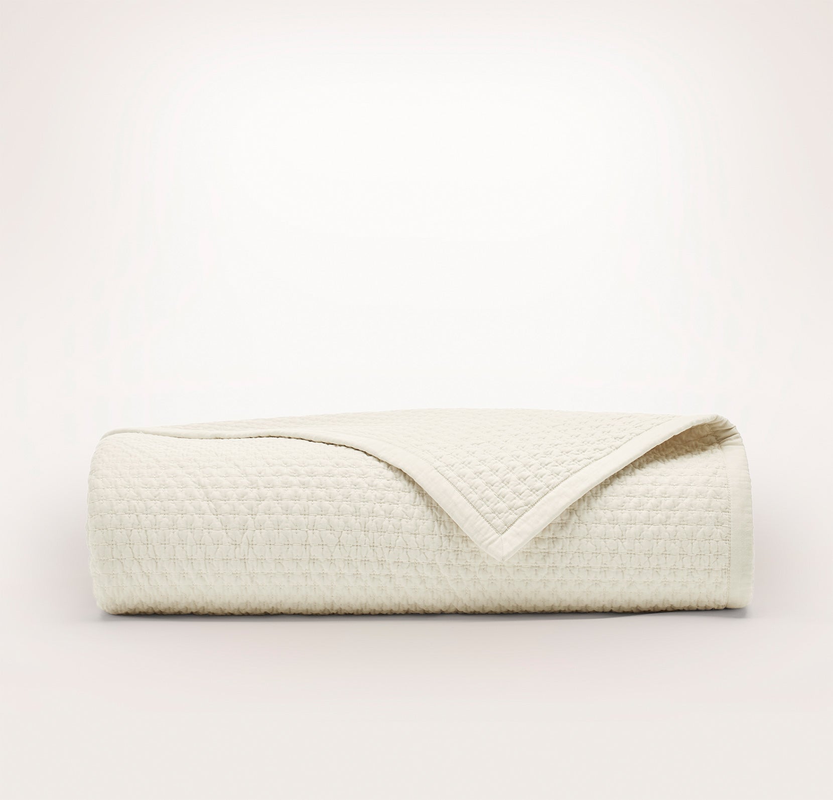 Signature Textured Stitch Quilt - Neutral - view 1