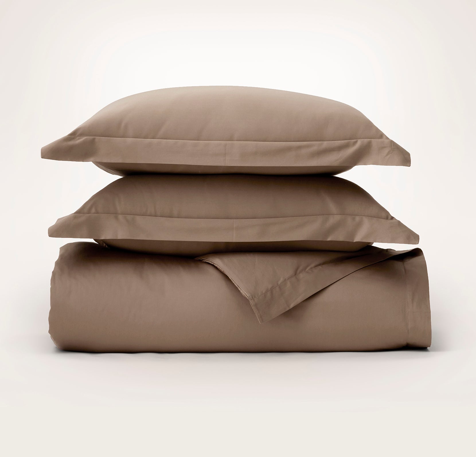 Percale Hemmed Duvet Set - view 1