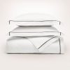 Signature Embellished Duvet Set - Blacks - view 1