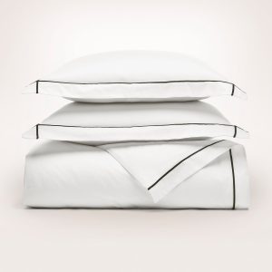 Signature Embellished Duvet Set - Blacks - view 1