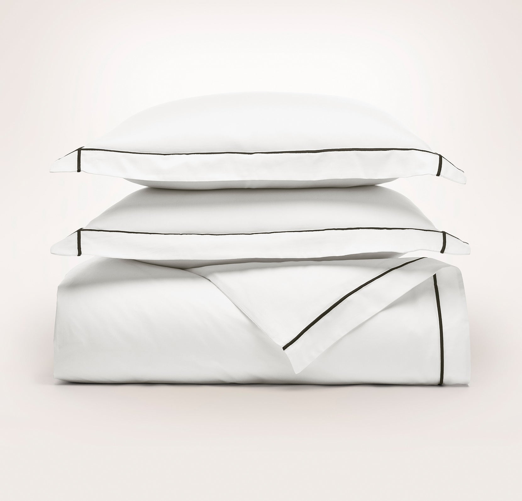 Signature Embellished Duvet Set - Blacks - view 1