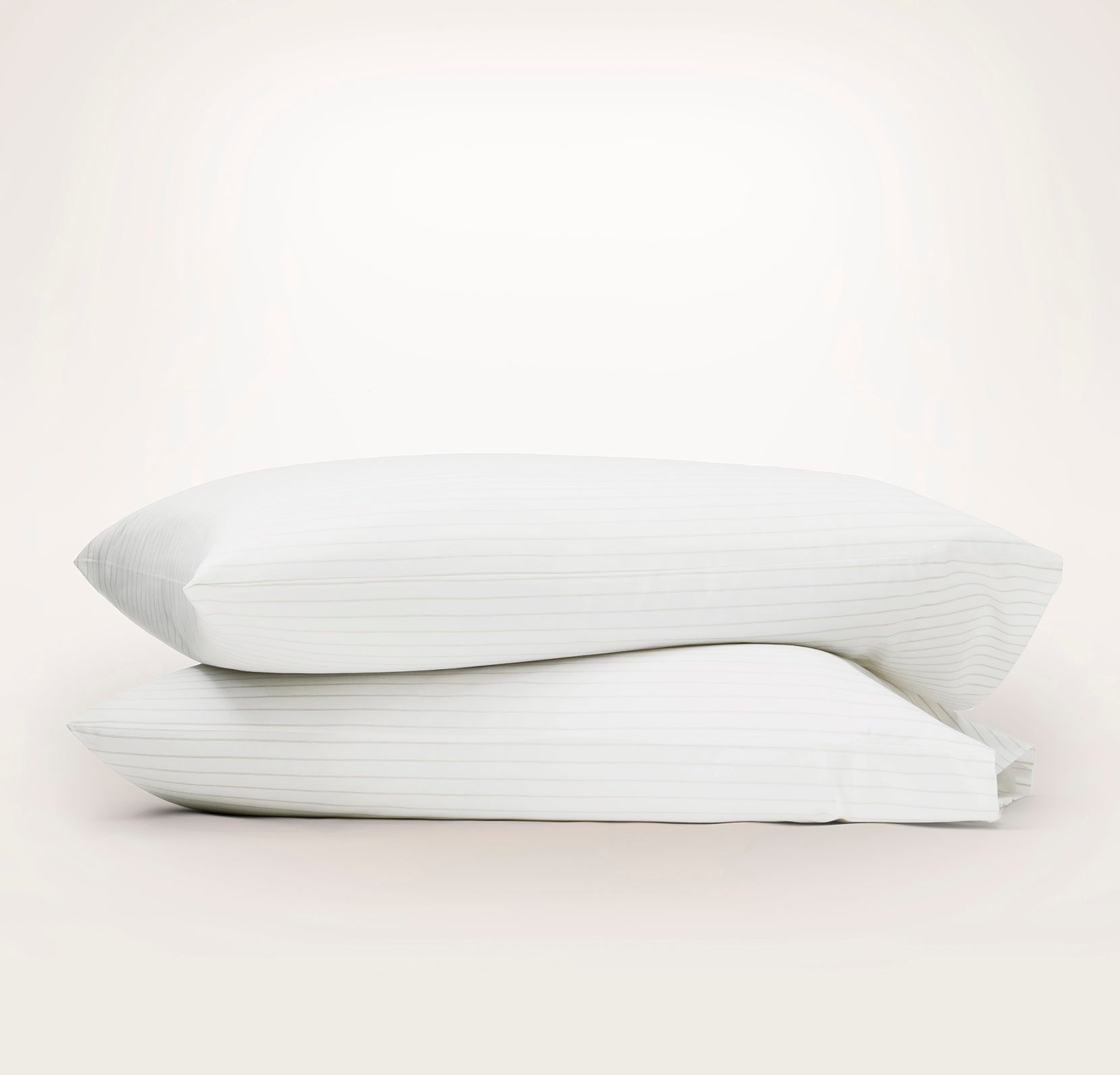 Percale Hemmed Pillowcase Set - Brown - view 1
