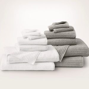Complete Turkish Waffle Bath Sheet Bundle - view 1