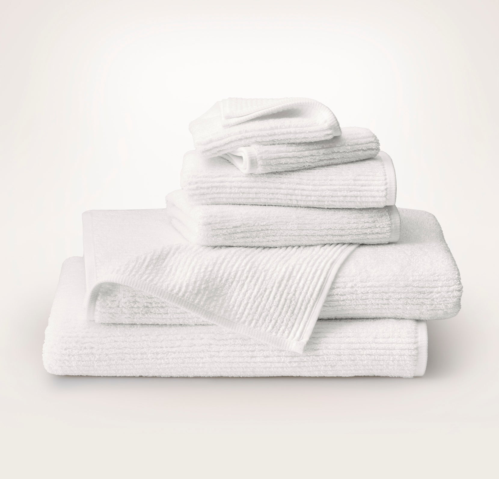 Turkish Ribbed Bath Sheet Set - view 1