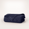 Waffle Bed Blanket - Blues - view 1