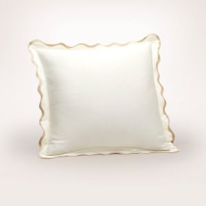 Percale Embellished Sham - view 1