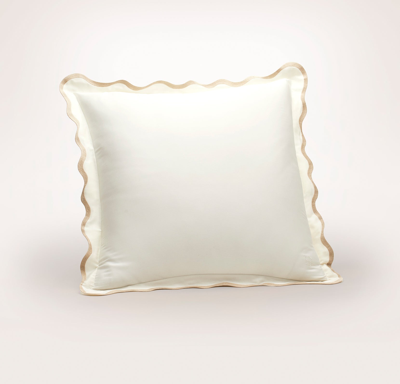 Percale Embellished Sham - view 1