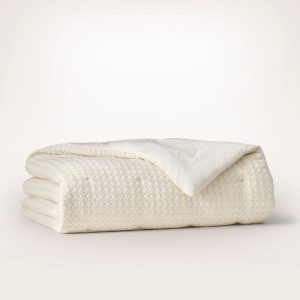 Mosaic Waffle Comforter - Brown - view 1