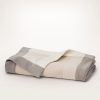 Fine Merino Wool Bed Blanket - Brown - view 1