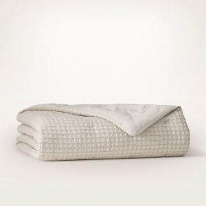 Mosaic Waffle Comforter - Brown - view 1