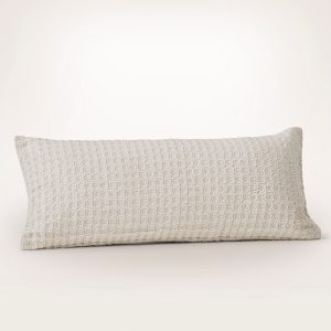 Mosaic Waffle Pillow Cover - Brown - view 1