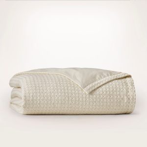 Mosaic Waffle Duvet Cover - Brown - view 1