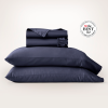 Percale Hemmed Sheet Set - Blues - view 1