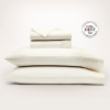 Percale Hemmed Sheet Set - Neutral - view 1