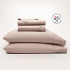 Percale Hemmed Sheet Set - Pinks - view 1