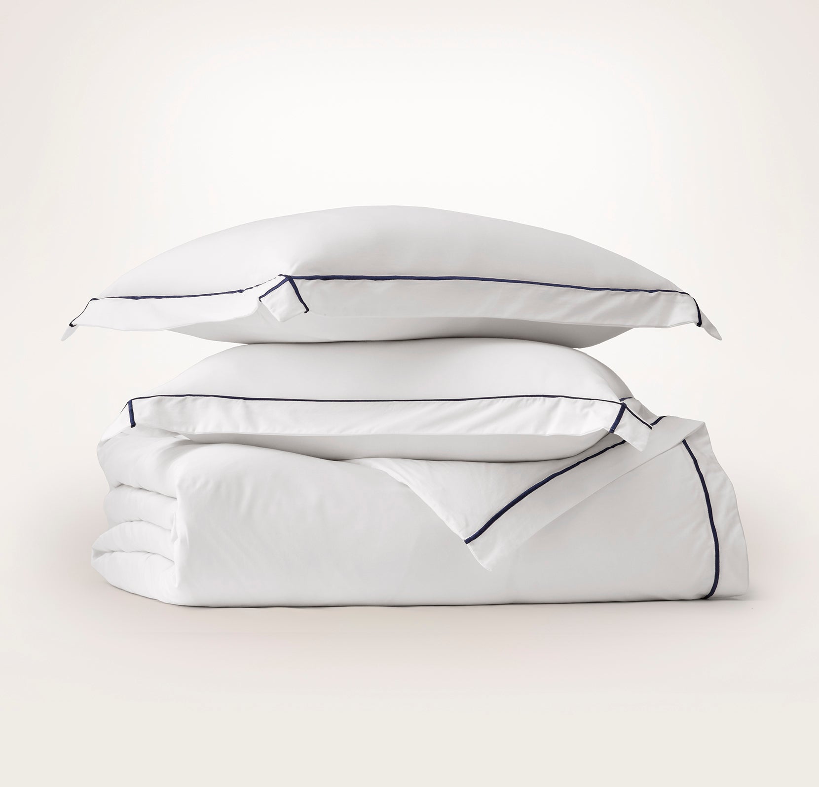 Signature Embellished Duvet Set - Blues - view 1