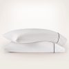 Signature Embellished Pillowcase Set - Brown - view 1