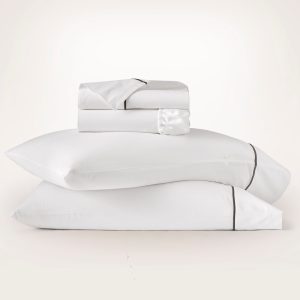 Signature Embellished Sheet Set - Brown - view 1