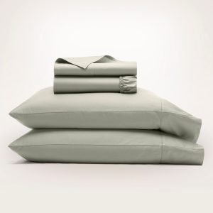Signature Hemmed Sheet Set - Green - view 1